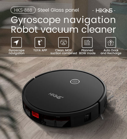 Hikins Smart Robot Vacuum Cleaner 3-in-1